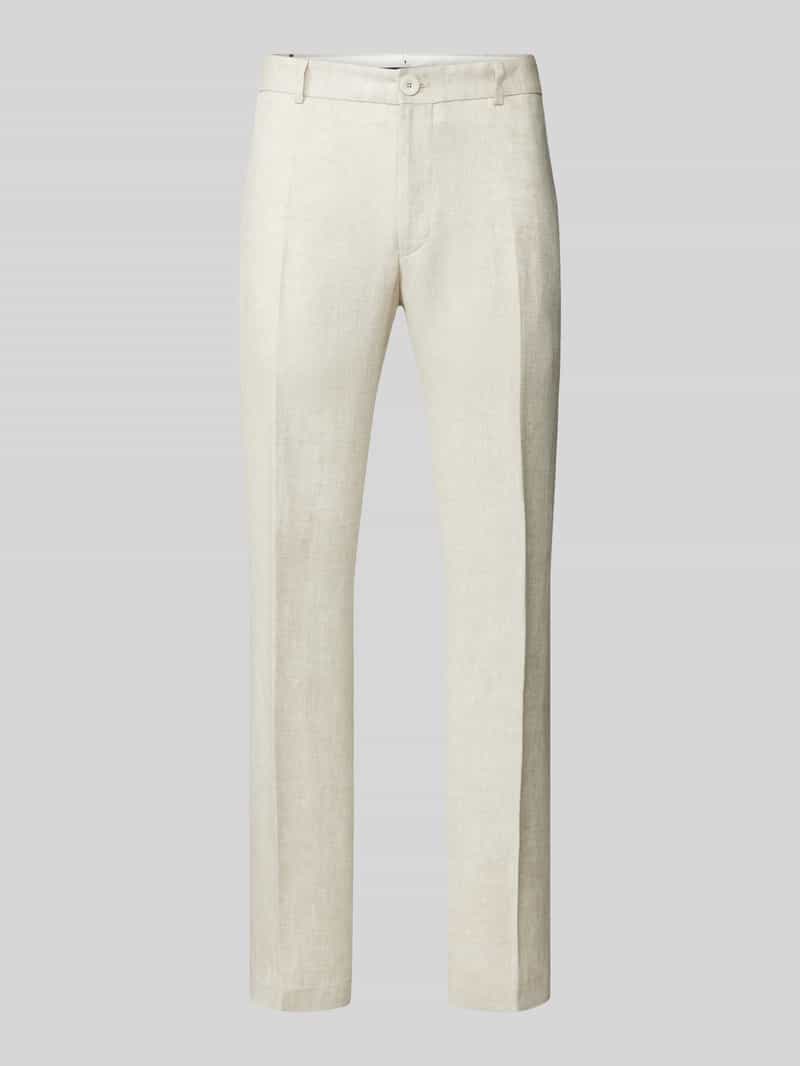 JOOP! Collection Slim fit pantalon met structuurmotief, model 'Hank'