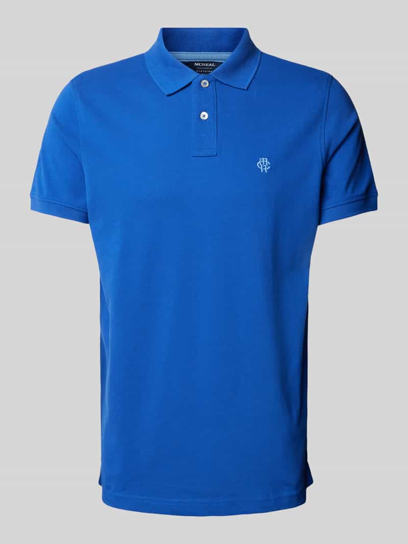 MCNEAL Poloshirt met labelstitching, model 'TOBY'