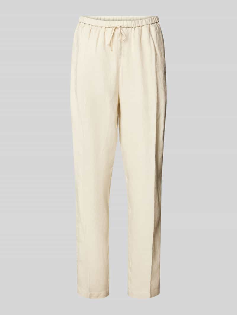 Tommy Hilfiger Leinenhose "CASUAL LINEN TAPER PULL ON PANT"