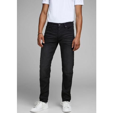 Jack & Jones Regular-fit-Jeans Comfort Fit Jeans MIKE ORIGINAL JOS Mid Waist Reg Basic (1-tlg) 3466 in Schwarz