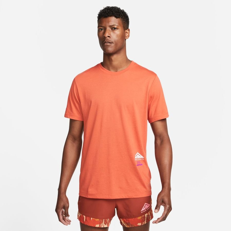 Nike Trainingsshirt Dri-FIT Trail - Oranje
