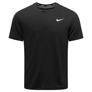 Nike Hardloopshirt Dri-FIT UV Miller - Zwart/Zilver