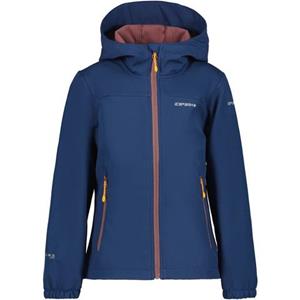 Icepeak Softshell-jack K SOFTSHELLJACKE KOBRYN met modieuze logo-opschriften