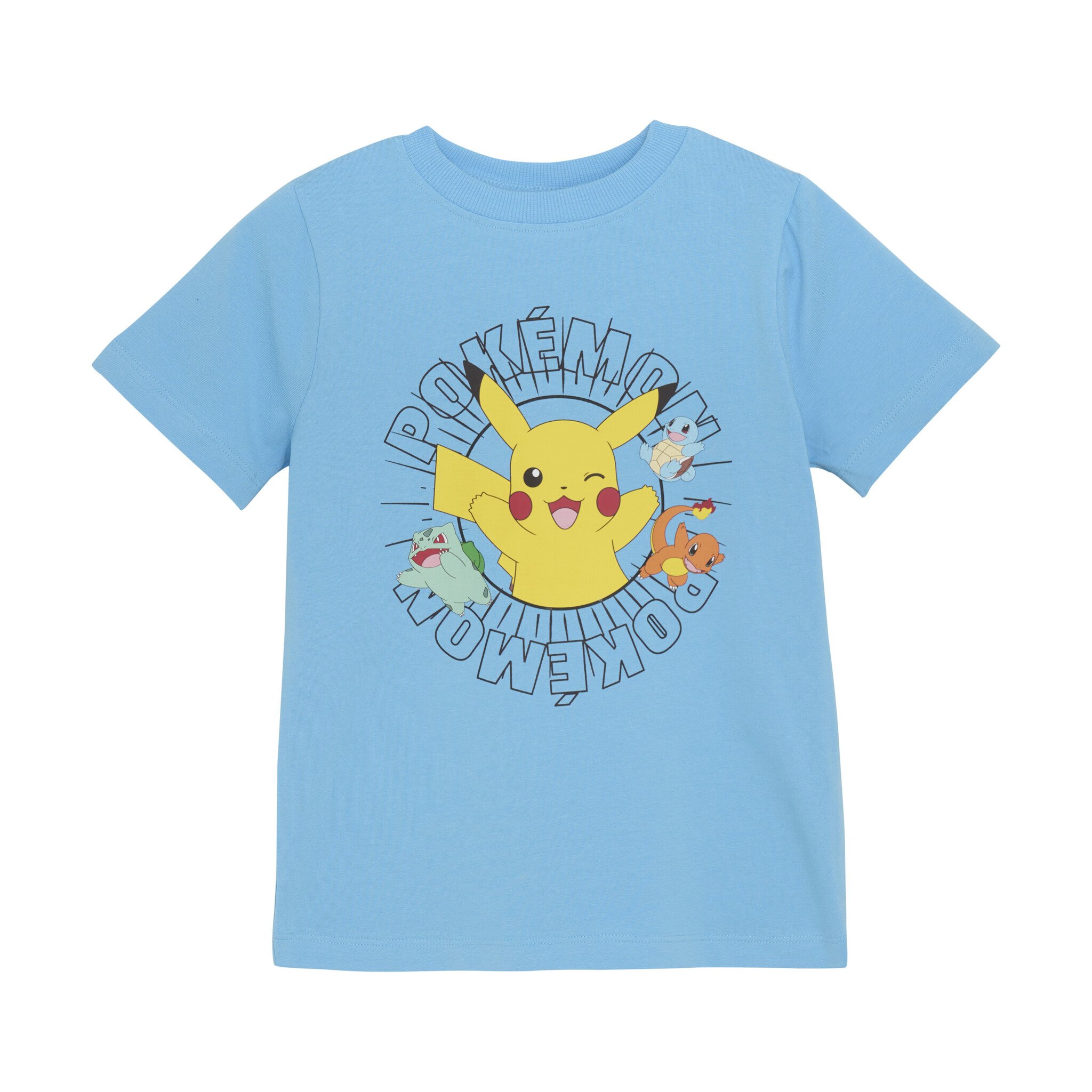 Minymo Jongens T-shirt - Bonnie blauw