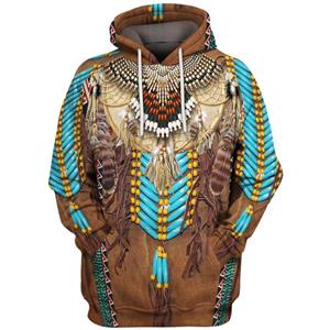 Xiao Xiang Native Spirit Wolf 3D Gedrukt Mode Hoodies Heren Sweatshirt Met Capuchon Unisex Trui Casual Jas Lente Herfst Trainingspak