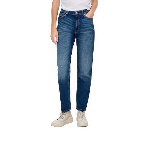 Q/S designed by 5-pocket jeans met rechte pijpen