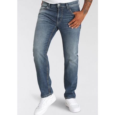 Pioneer Authentic Jeans Straight jeans Rando dikke naden