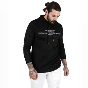 DeepSea New Season Velvet Men's Sweatshirt with Yudha Print on the Front 2303082