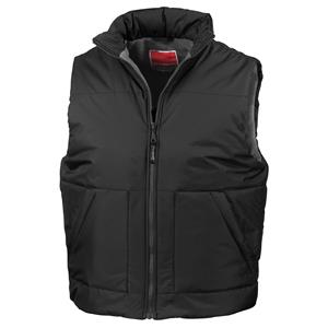 Result aat Fleece gevoerde bodywarmer waterafstotende winddichte jas