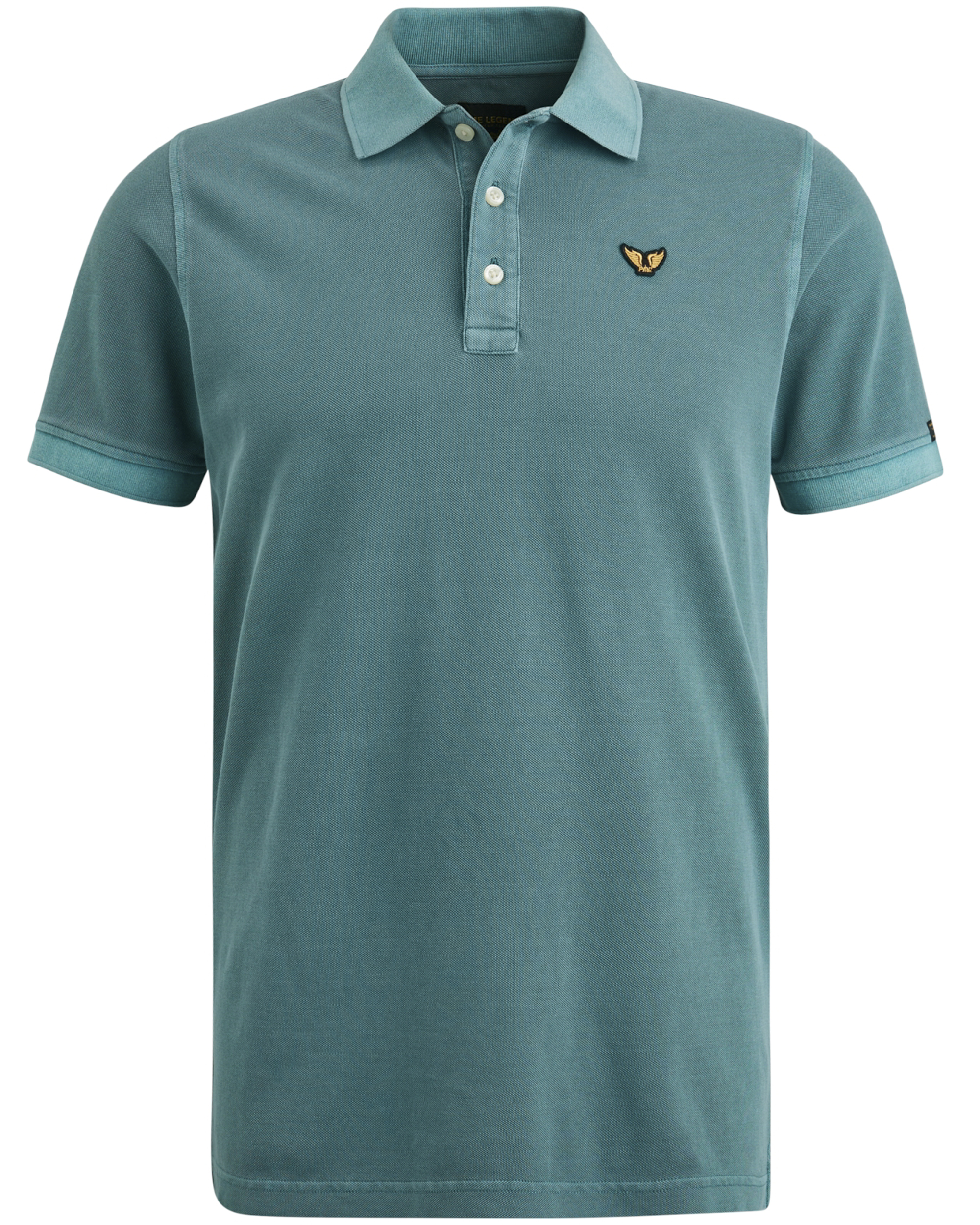PME LEGEND T-Shirt Short sleeve polo garment dyed piq, North Atlantic