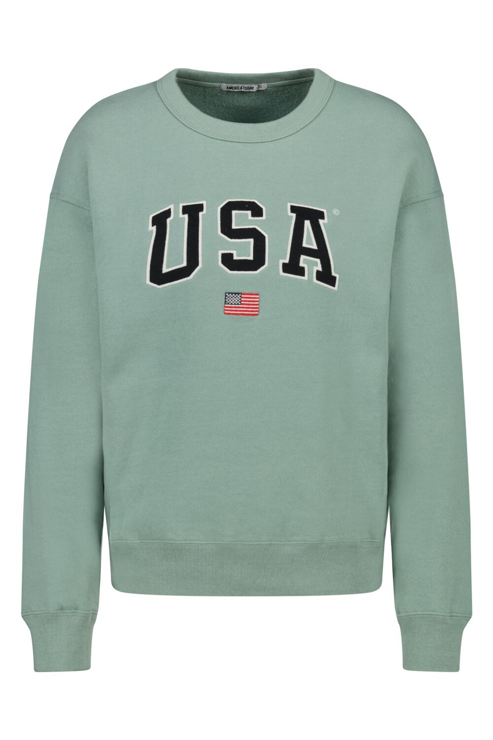 America Today Dames Sweater Soel Groen