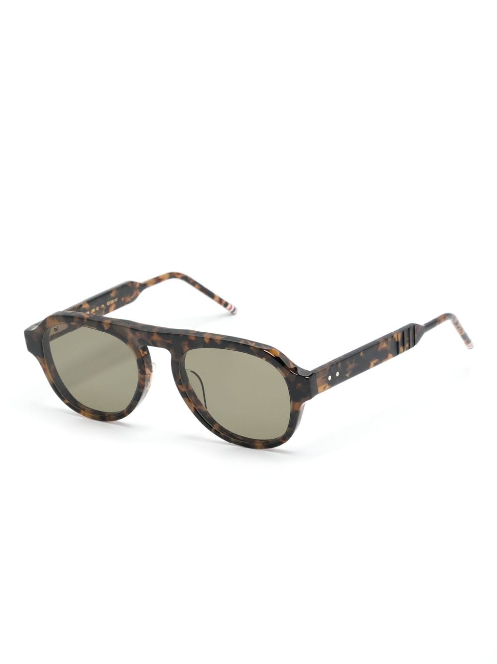Thom Browne Eyewear round-frame sunglasses - Bruin