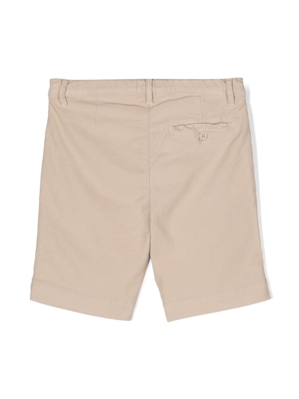 Il Gufo pleat-detail shorts - Beige