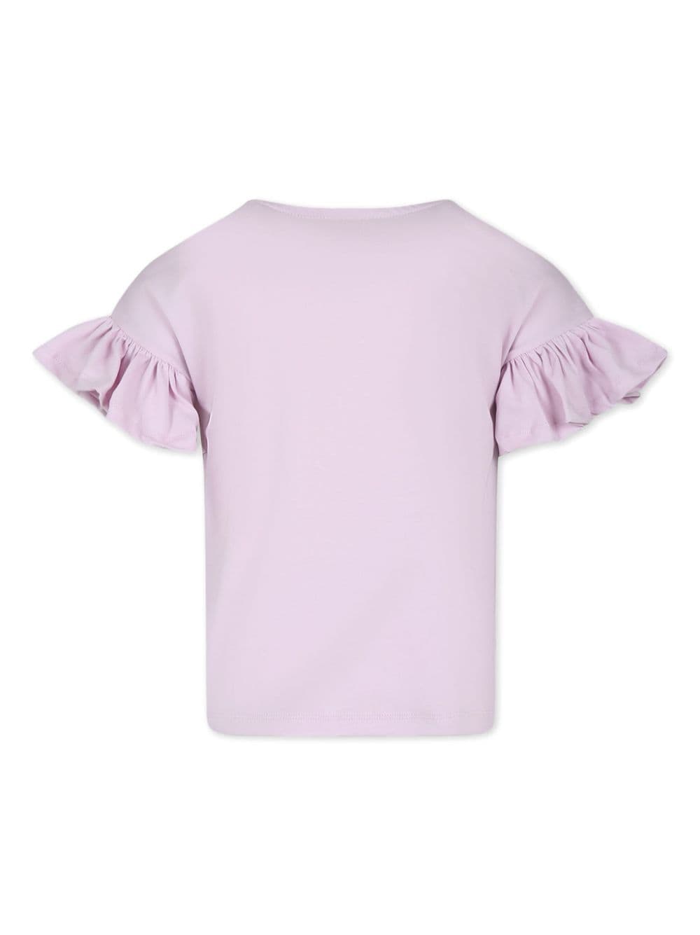 Molo Rayah landscape-print T-shirt - Roze