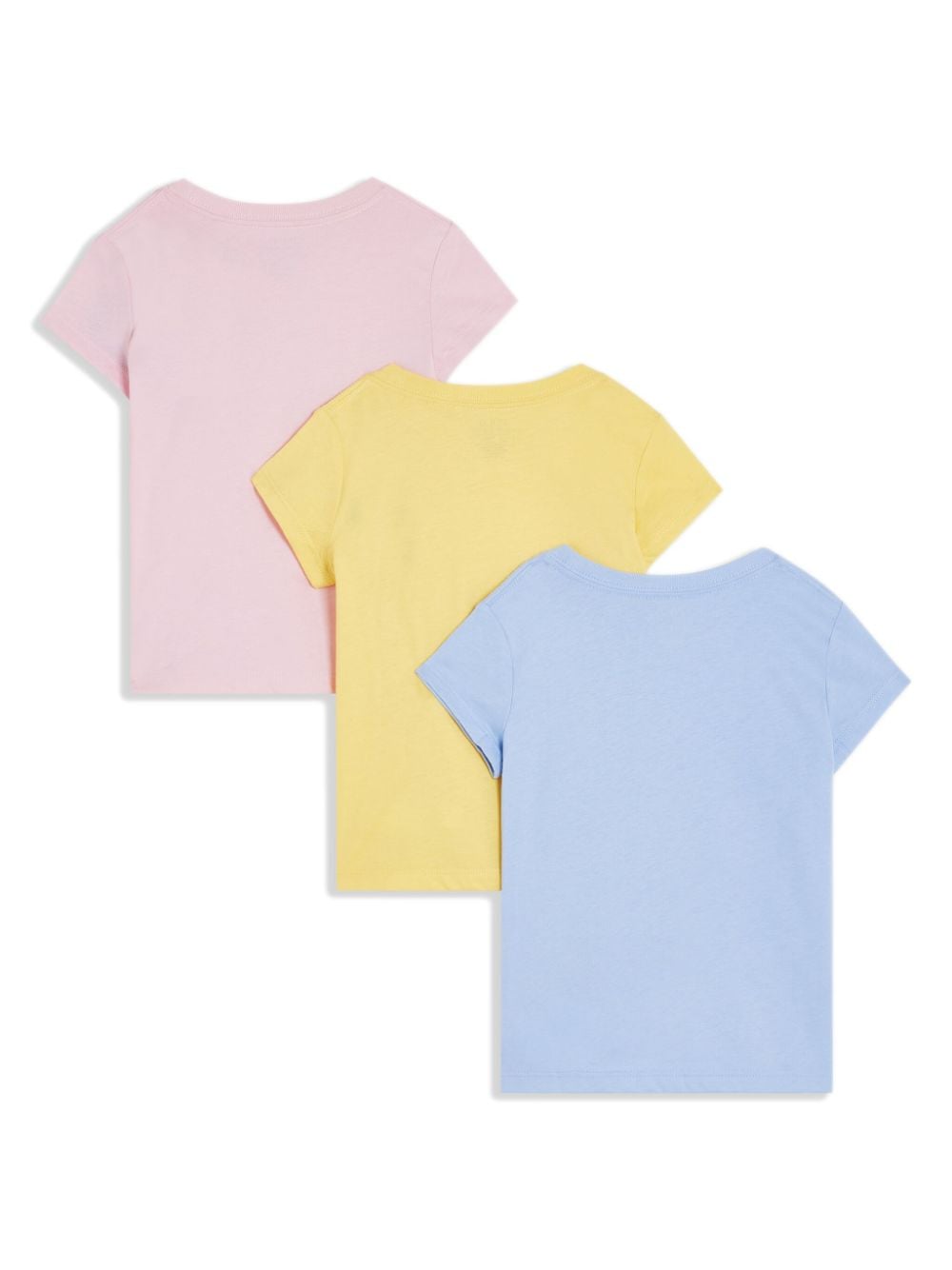 Ralph Lauren Kids Drie katoenen T-shirt - Roze