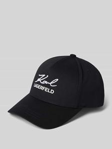 Karl Lagerfeld Baseballpet met labelstitching