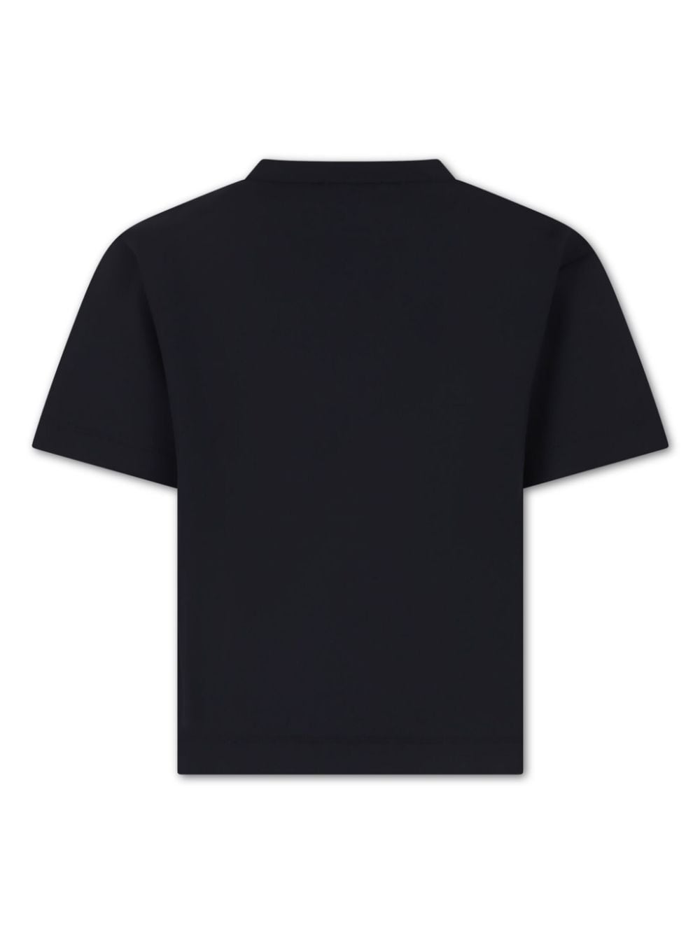 Balmain Kids Fleece T-shirt met logoprint - Zwart
