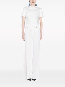 Giambattista Valli Wollen flared broek - Wit