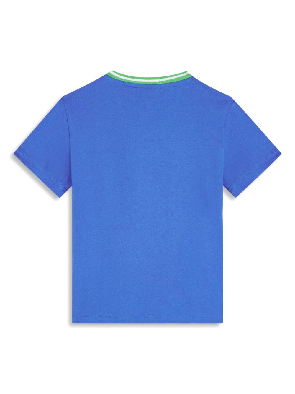 Lacoste chest-pocket cotton T-shirt - Blauw