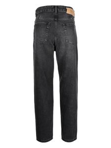 AMI Paris Cropped jeans - Zwart