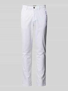 Jack & Jones Chinohose Chino Hose Stretch Pants Slim Fit JPSTMARCO JJBOWIE 5121 in Weiß