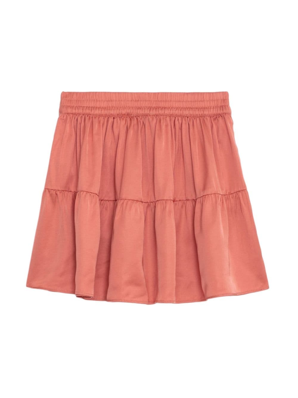 Zadig & Voltaire Kids Rink tiered skirt - Roze