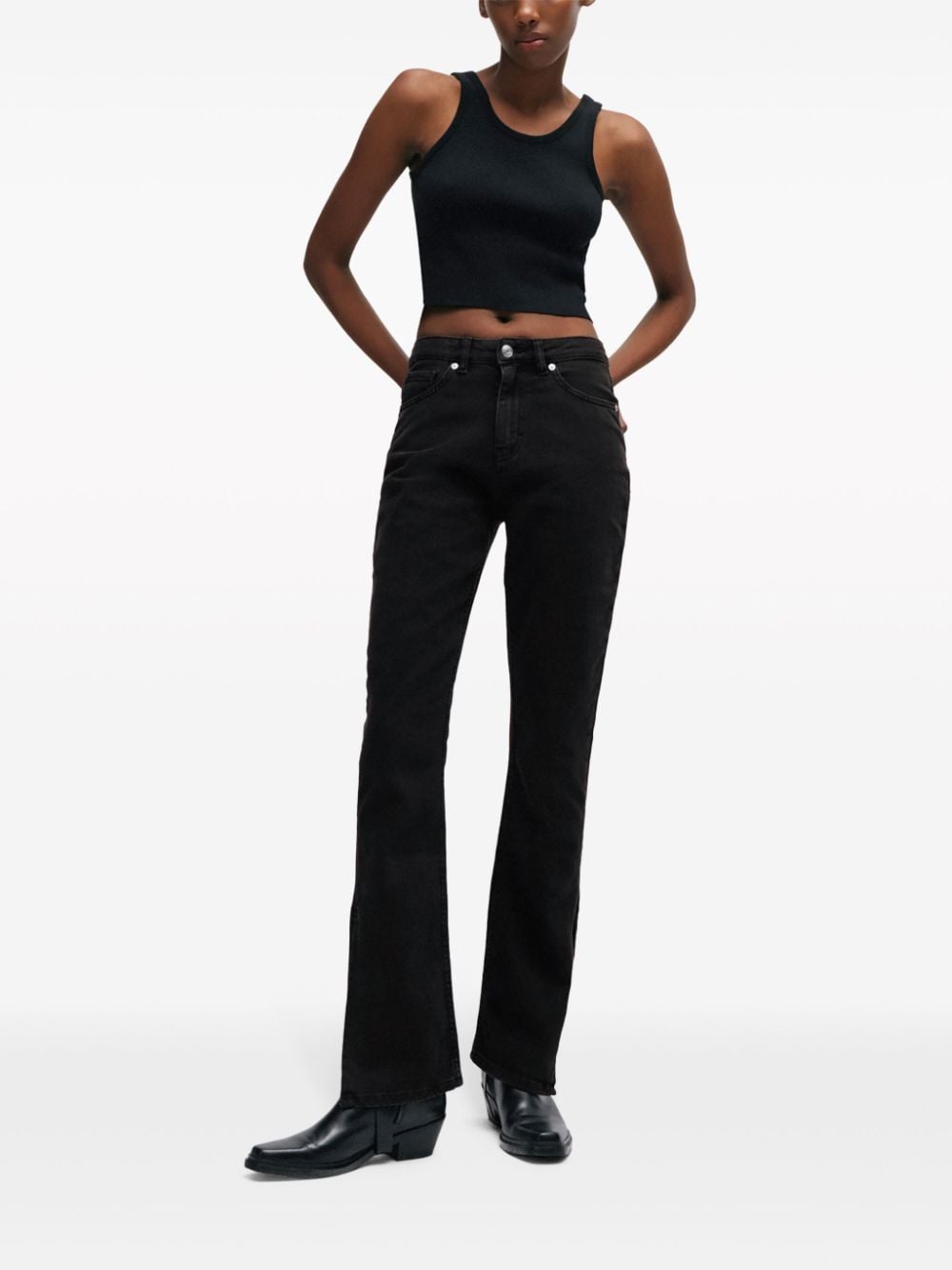 HUGO Slim-fit jeans - Zwart
