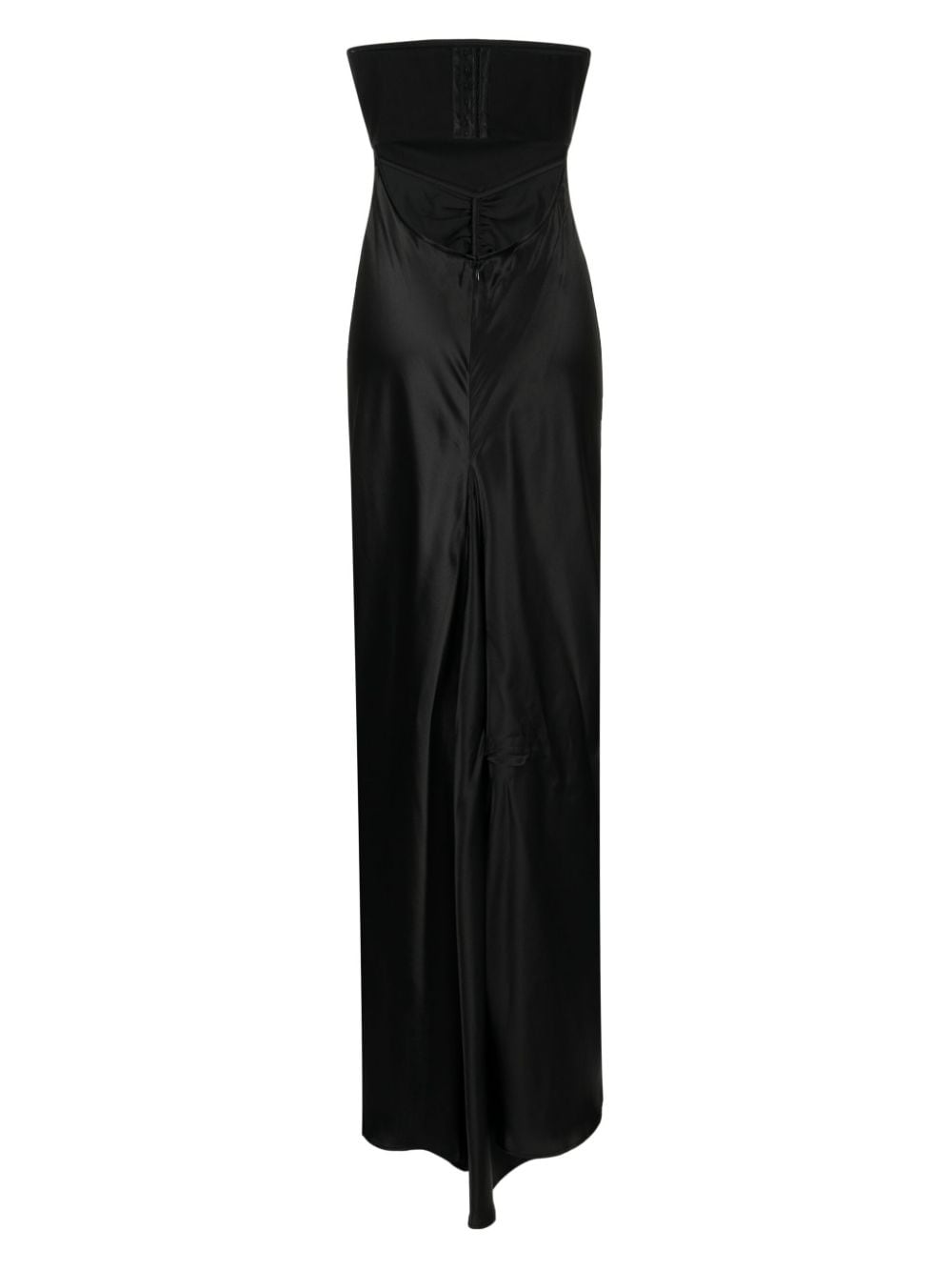 STAUD Strapless jurk - Zwart