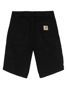 Carhartt WIP canvas bermuda shorts - Zwart