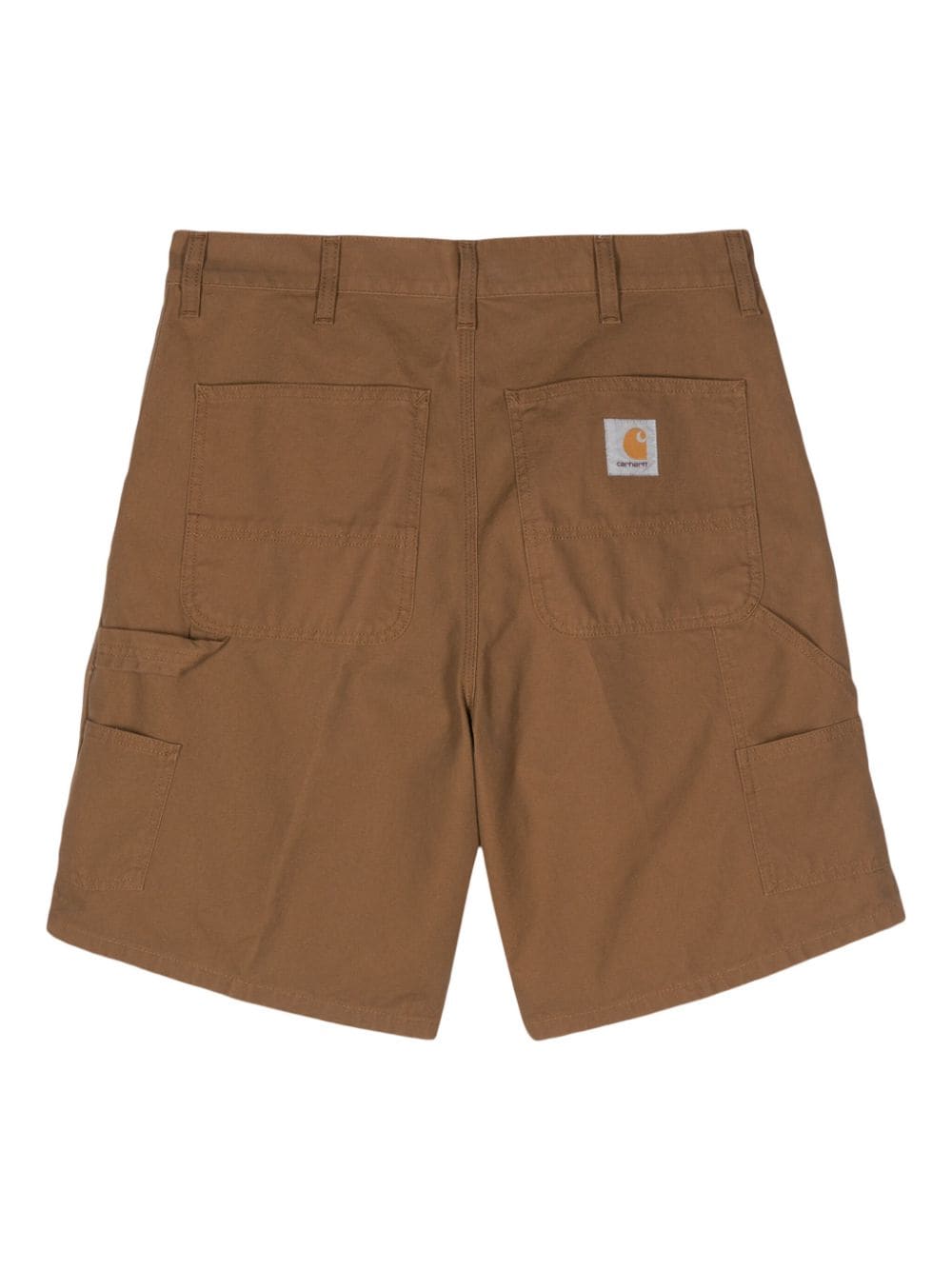 Carhartt WIP Marshall katoenen shorts met logo-applicatie - Bruin