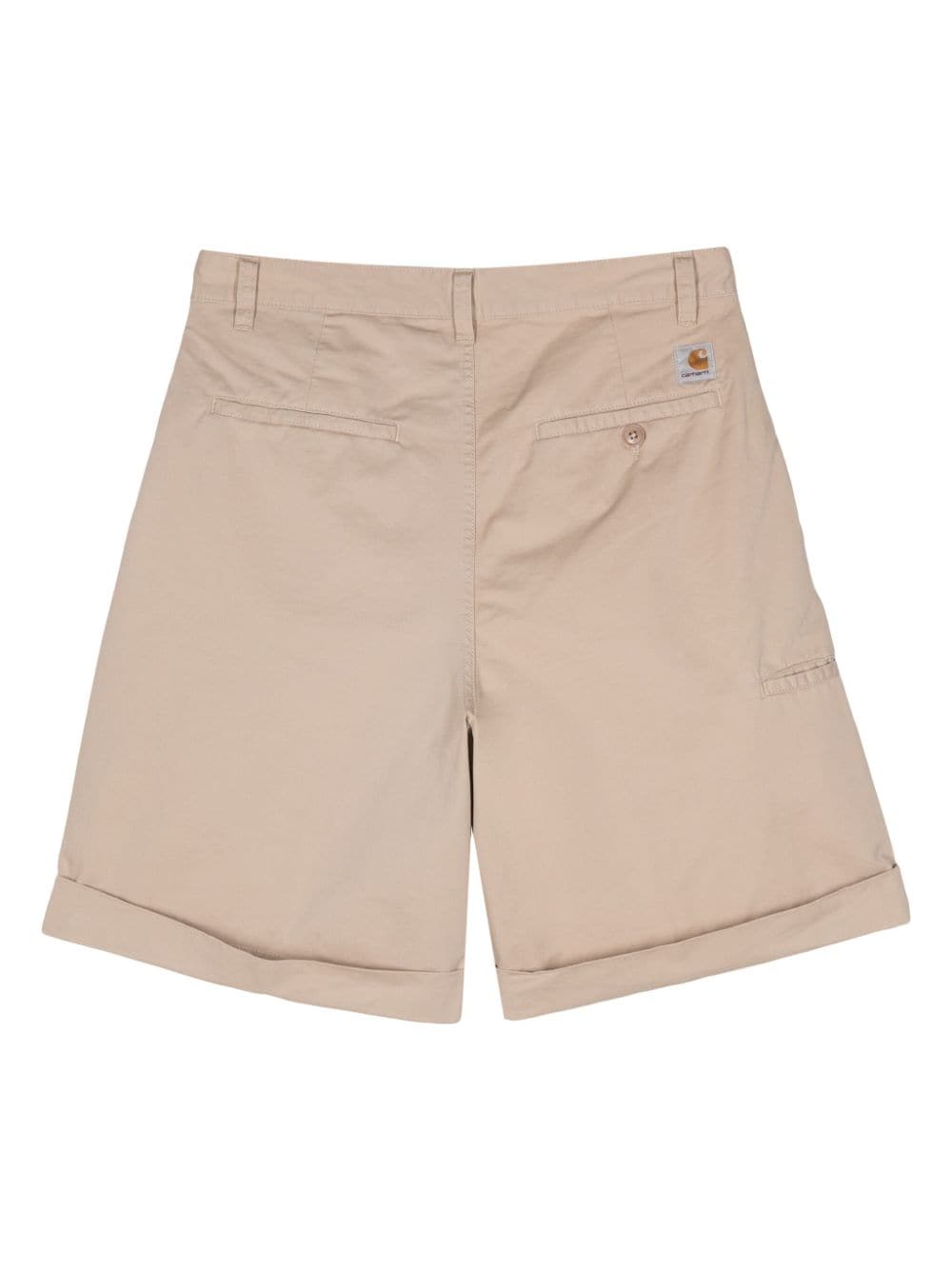Carhartt WIP Lenexa geplooide shorts - Beige