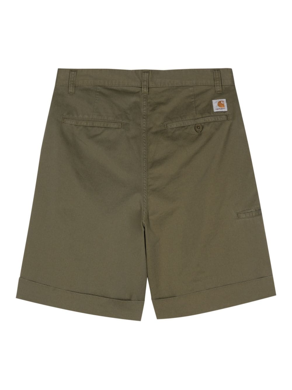 Carhartt WIP Lenexa geplooide shorts - Groen