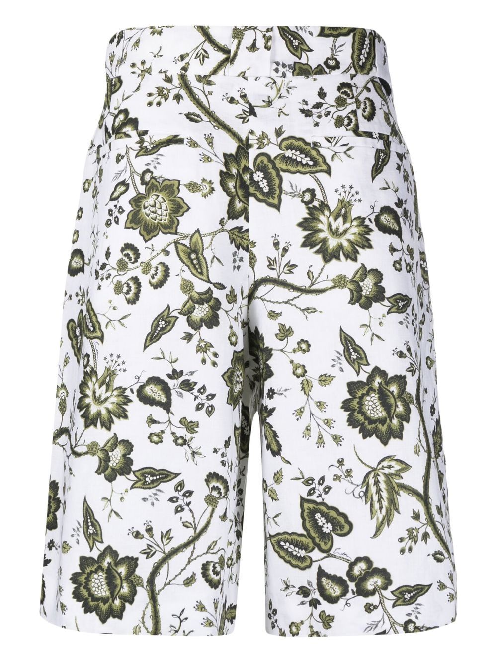 Erdem Shorts met bloemenprint - Wit