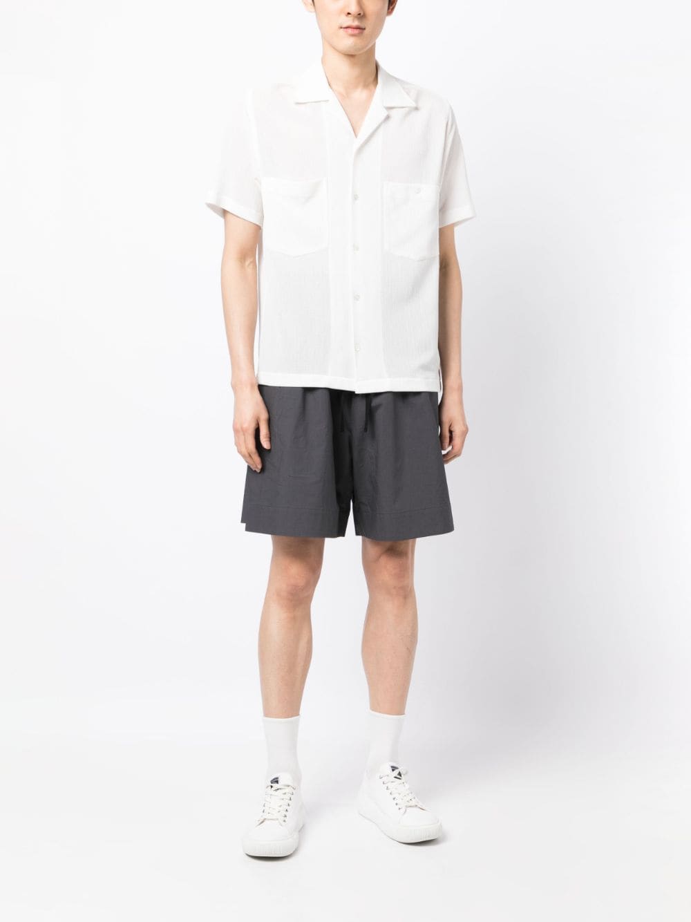 Toogood Shorts met elastische taille - Grijs