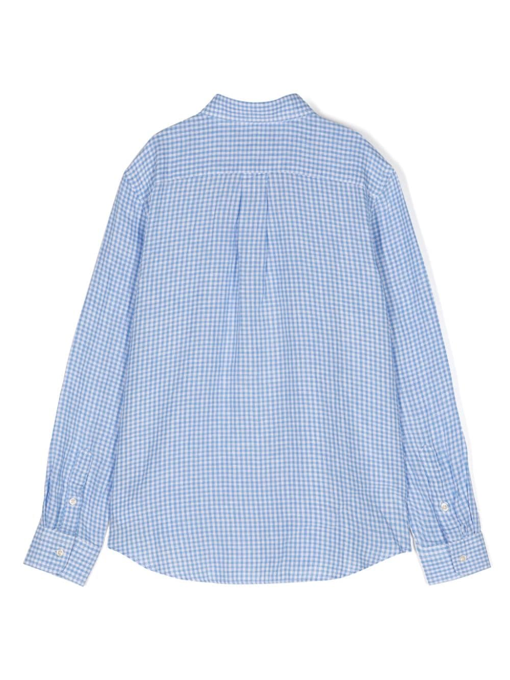 Ralph Lauren Kids Shirt met patroon - Blauw
