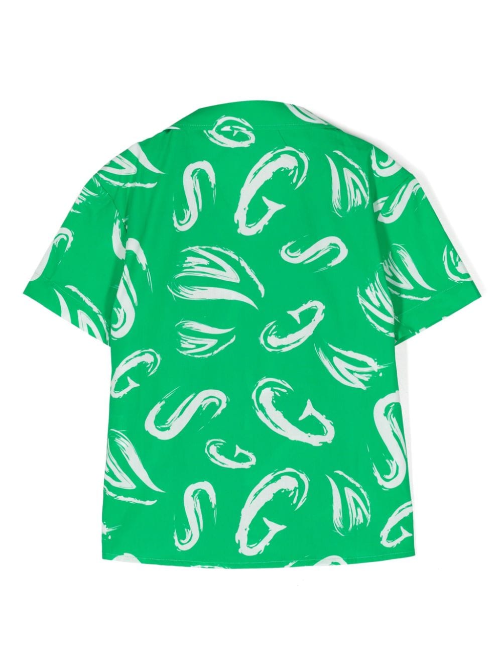 MSGM Kids Popeline shirt - Groen