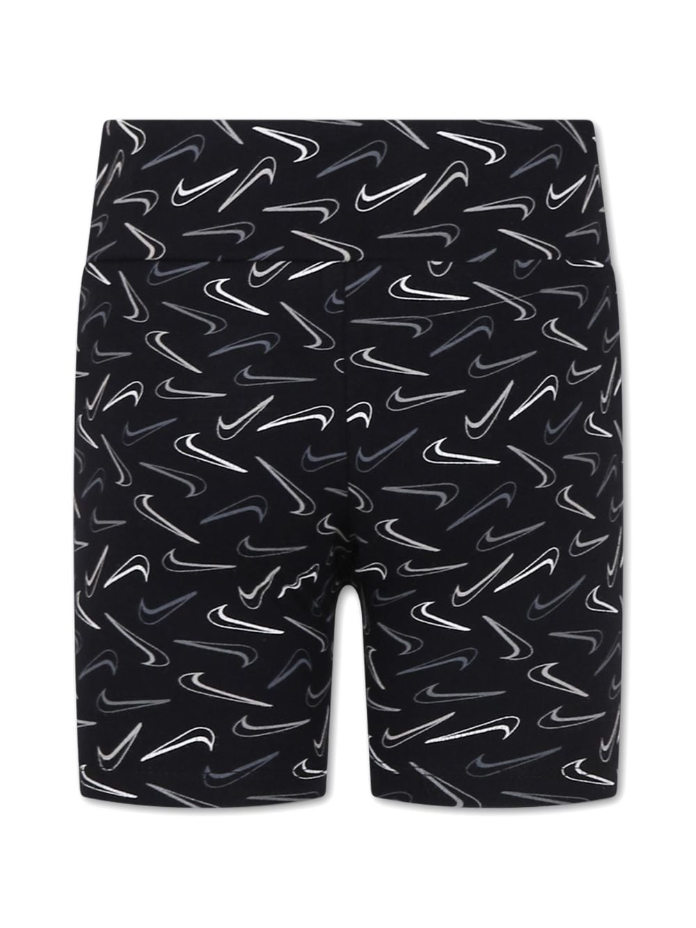 Nike Kids Shorts met logoprint - Zwart