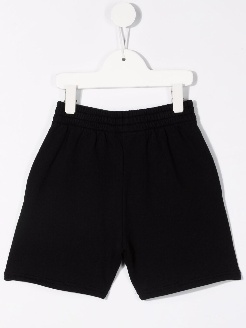 Balenciaga Kids Shorts met logoprint - Zwart