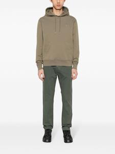 Stone Island logo-patch chinos - Groen