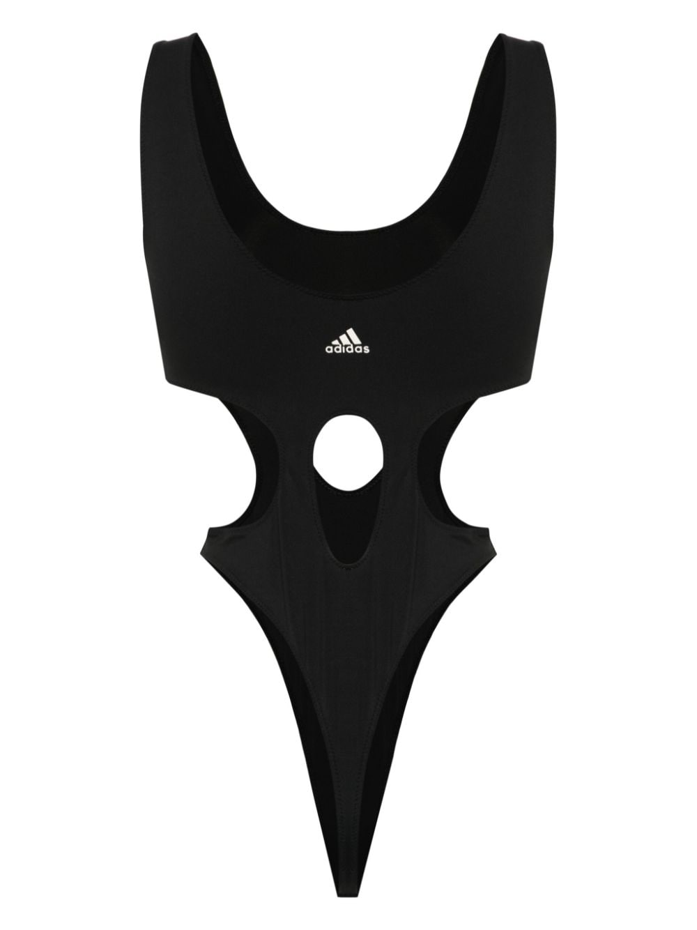 Adidas logo-print jersey bodysuit - Zwart