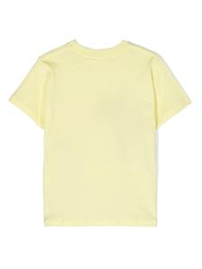 Molo T-shirt van biologisch katoen met grafische print - Geel