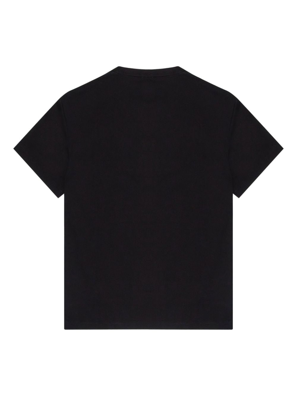 Emporio Armani Kids logo-print cotton T-shirt - Zwart