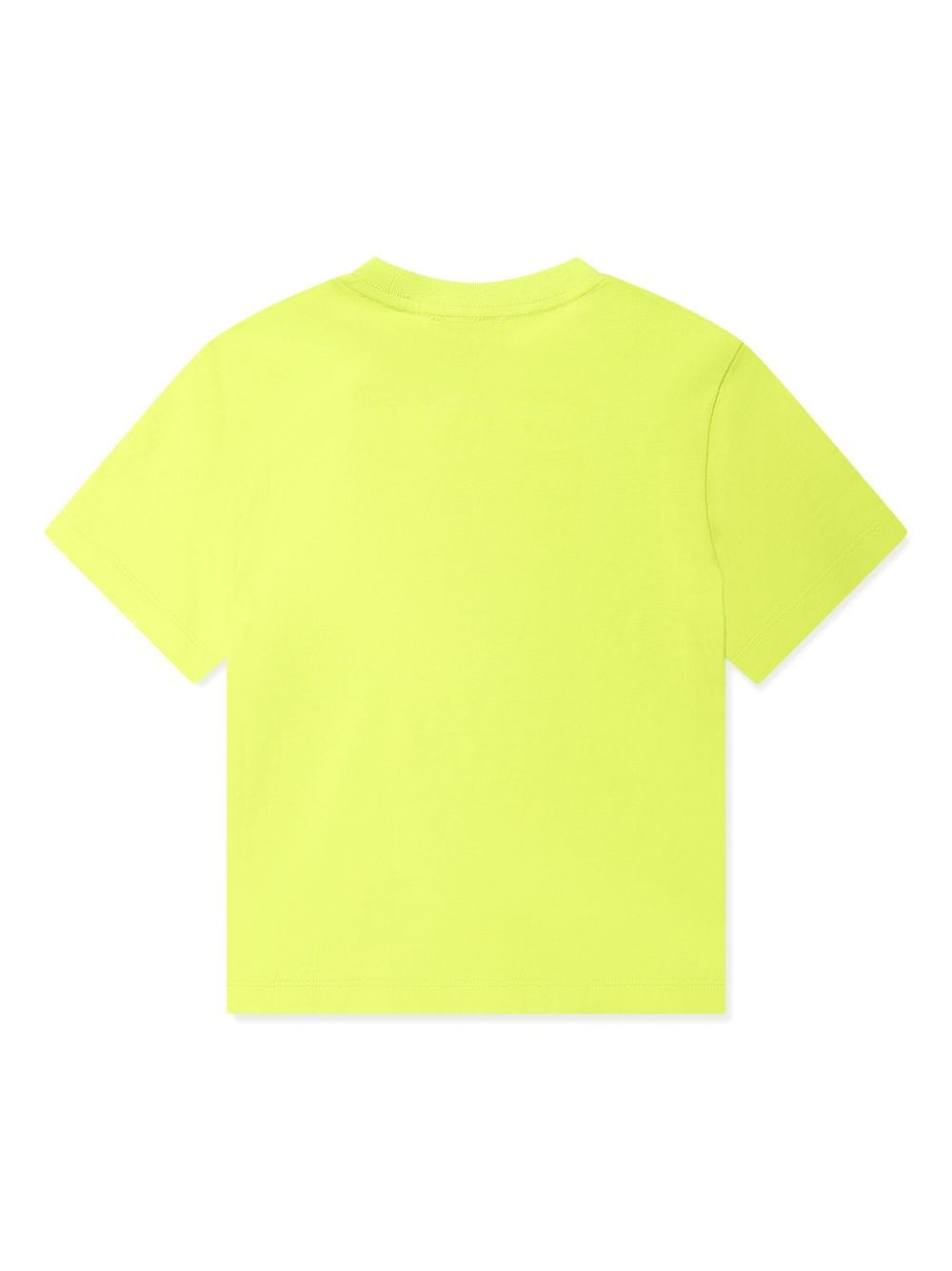 Emporio Armani Kids Katoenen T-shirt met logoprint - Groen