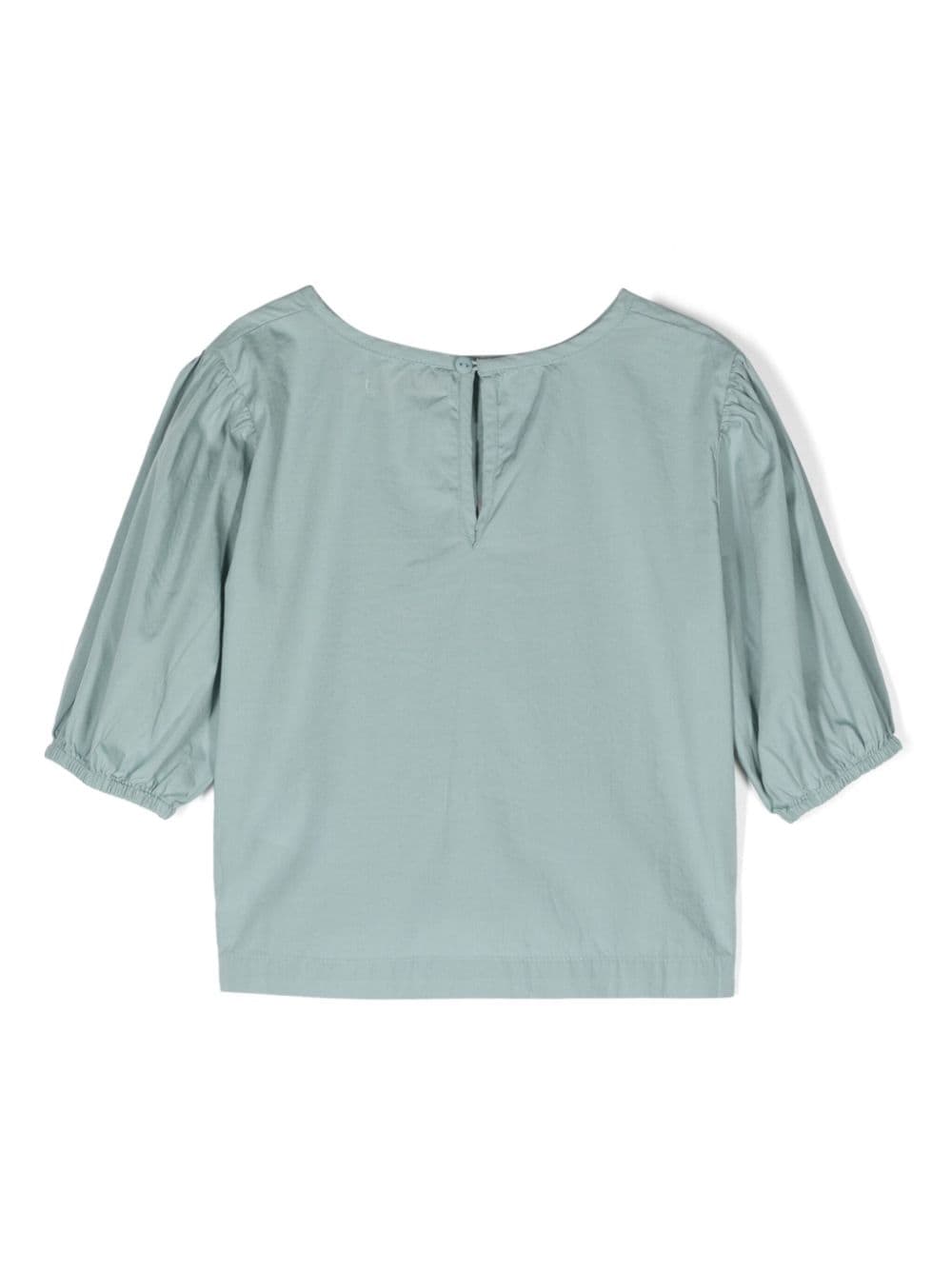 Tiny Cottons Wonderland-print cotton blouse - Grijs