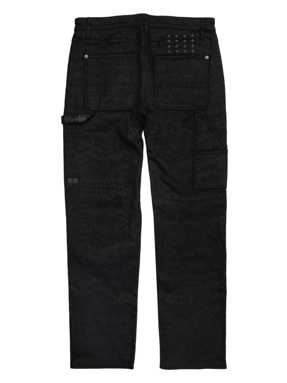 Ksubi Operator straight-leg jeans - Zwart