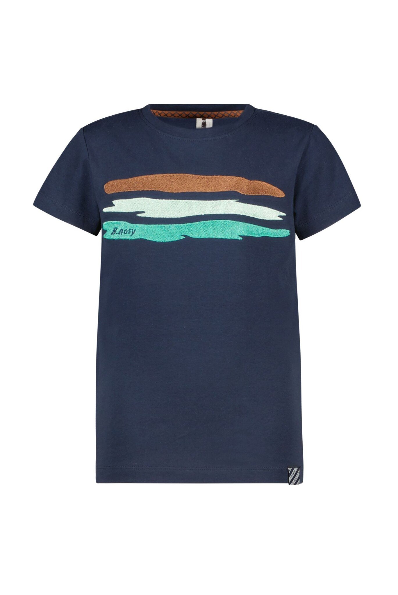 B.Nosy Jongens t-shirt - Morris - Navy blauw
