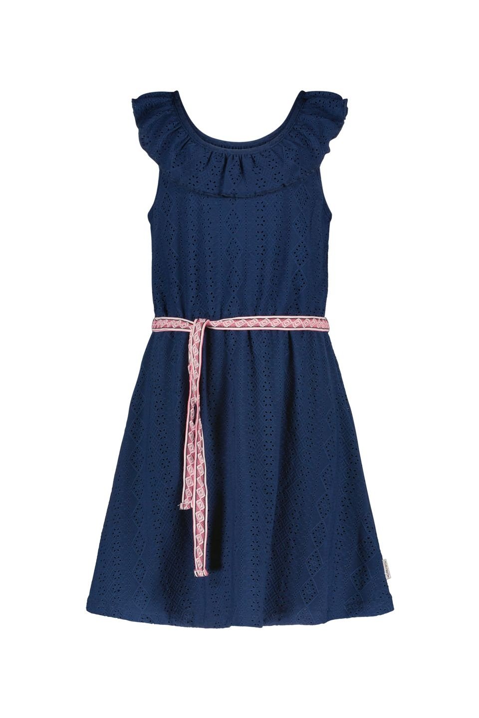 B.Nosy Meisjes jurk - Talia - Lake blauw