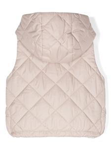 Brunello Cucinelli Kids Bodywarmer met detail - Beige