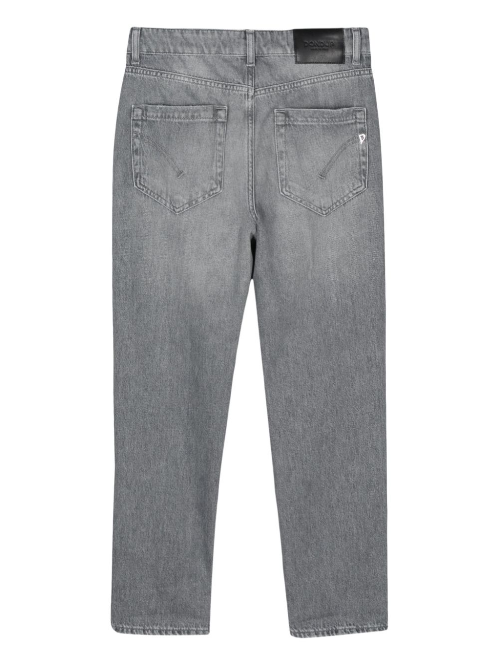 DONDUP Koons jeans met logopatch - Grijs