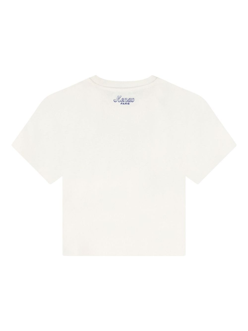 Kenzo Kids T-shirt met logoprint - Beige